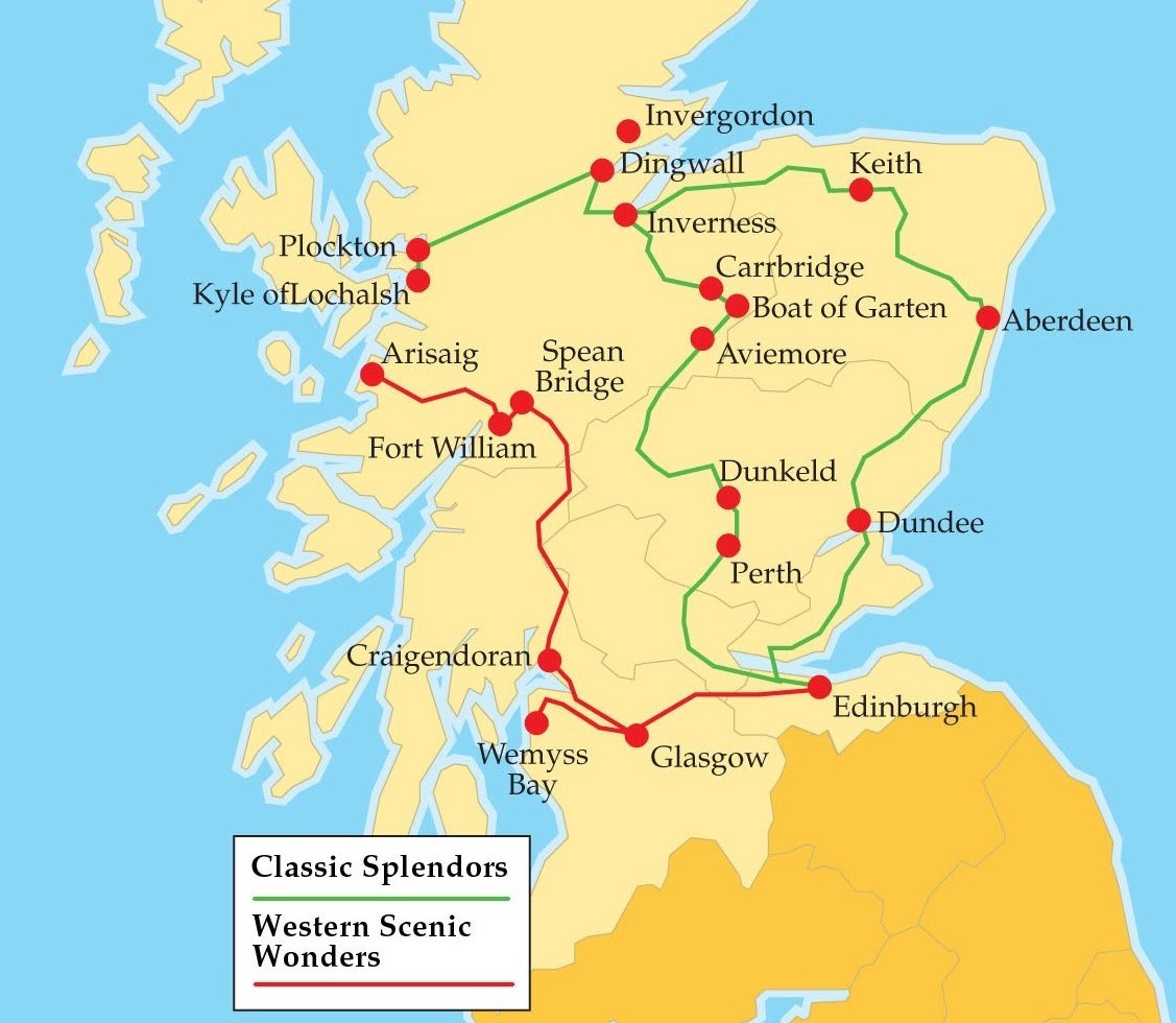 whisky tour of scotland itinerary