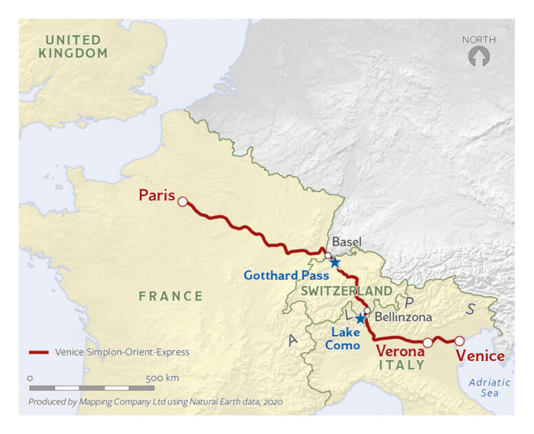 Venice Simplon-Orient-Express: Venice or Verona to Paris