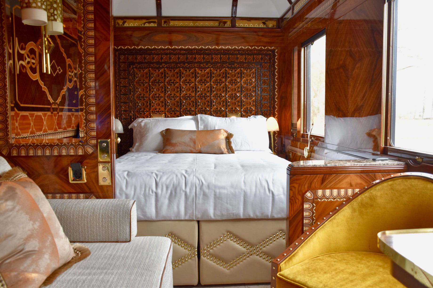 All Aboard the ORIENT EXPRESS TRAIN BED 